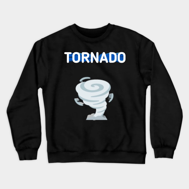 tornado Crewneck Sweatshirt by Sofyane nadif